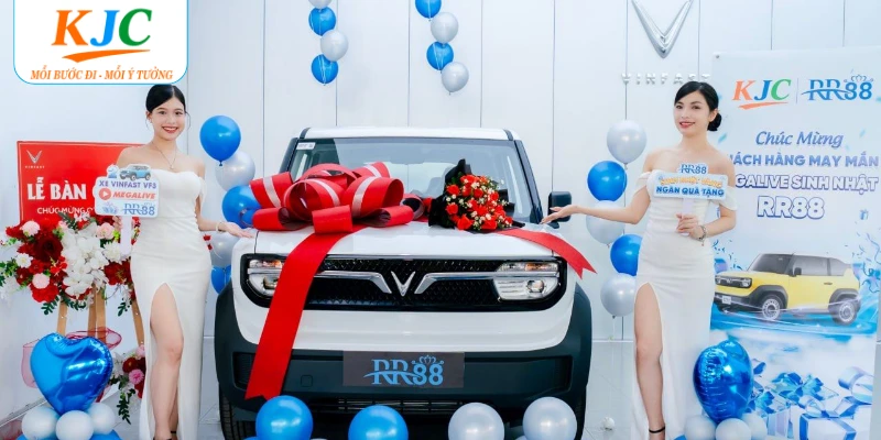 Sự kiện quay thưởng trúng siêu xe mừng sinh nhật RR88